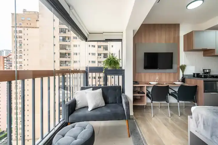 Apto incrível no Brooklin, 300 metros do metrô!