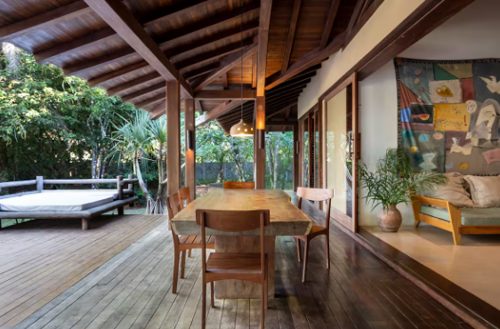Linda casa pé na areia na praia de Itapororoca!