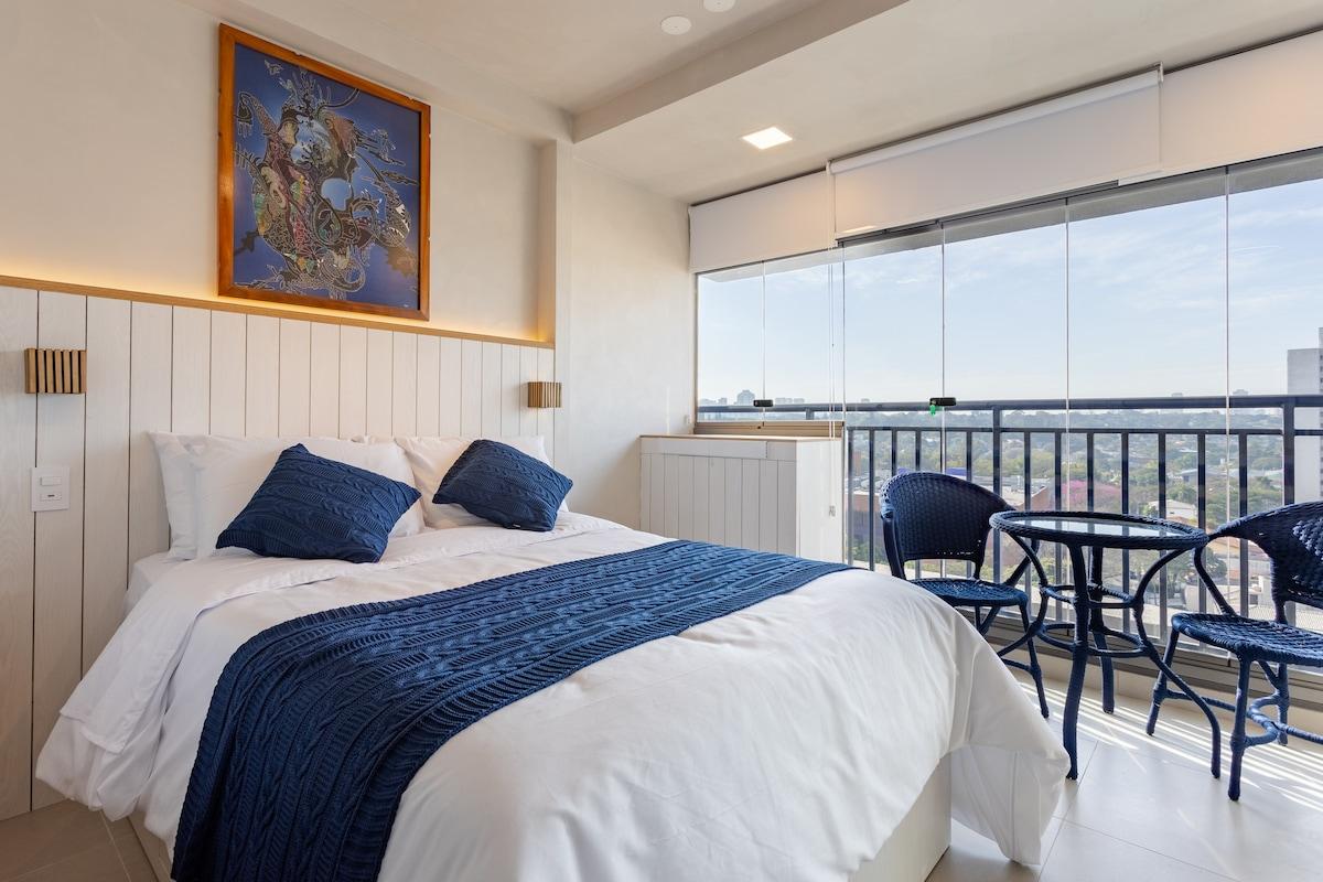 Apartamento en Brooklin con Gimnasio y Sala de Juegos