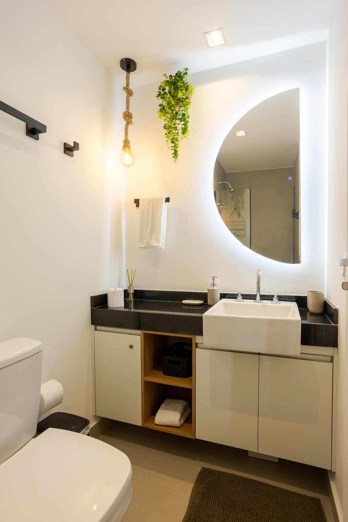 Apartamento en Vila Mariana con Gimnasio y Balcón