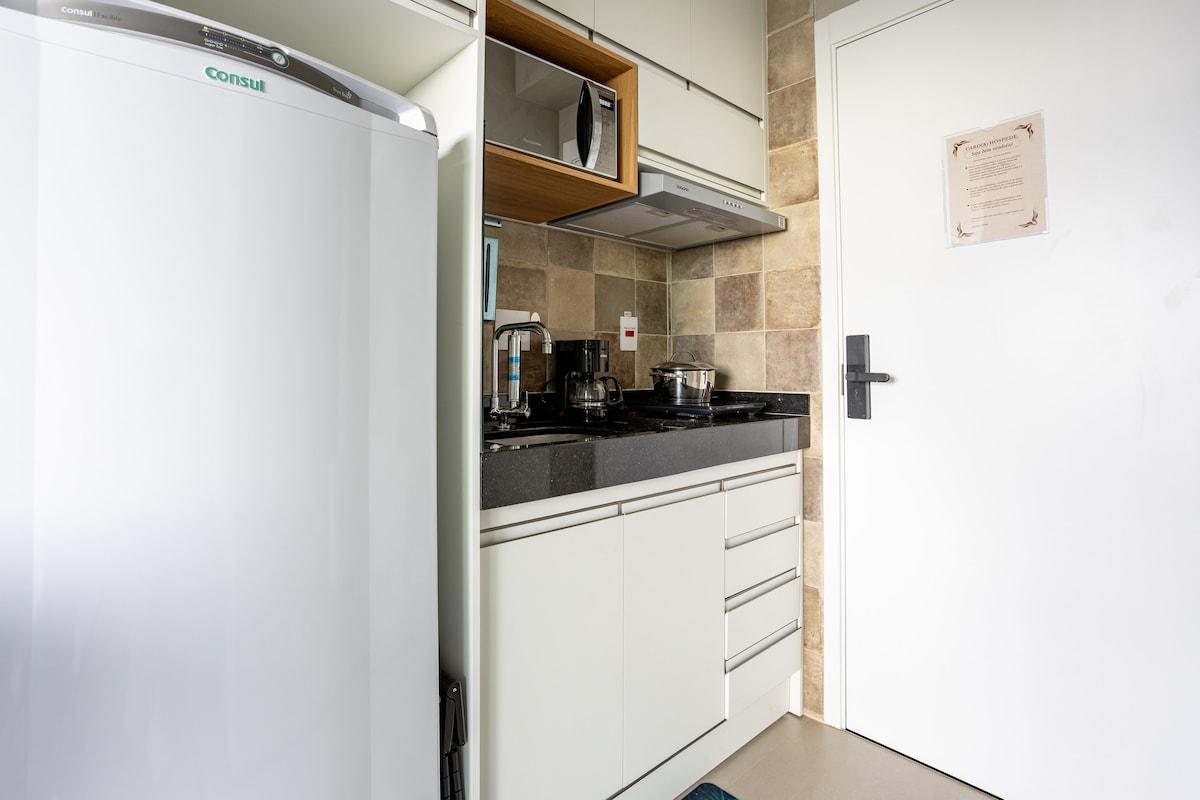 Apartamento en Vila Mariana con Gimnasio y Balcón