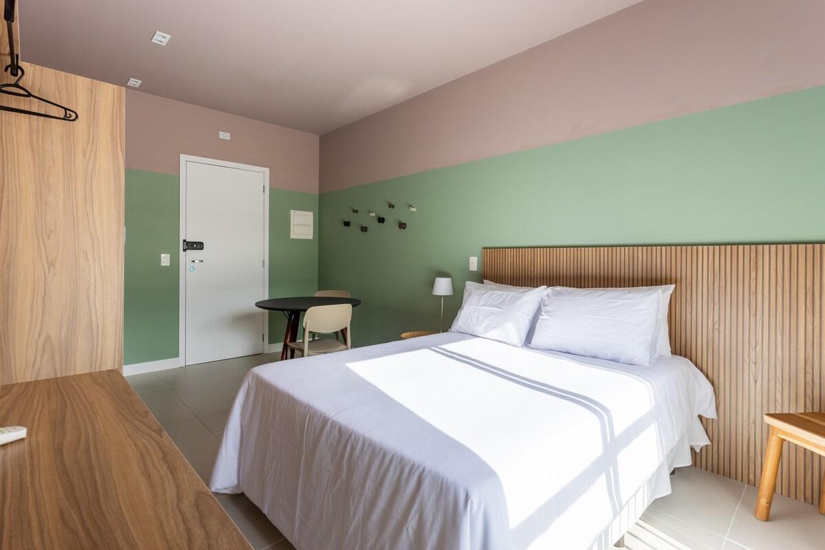 Apartment in Campo Belo with Pool and Gym
