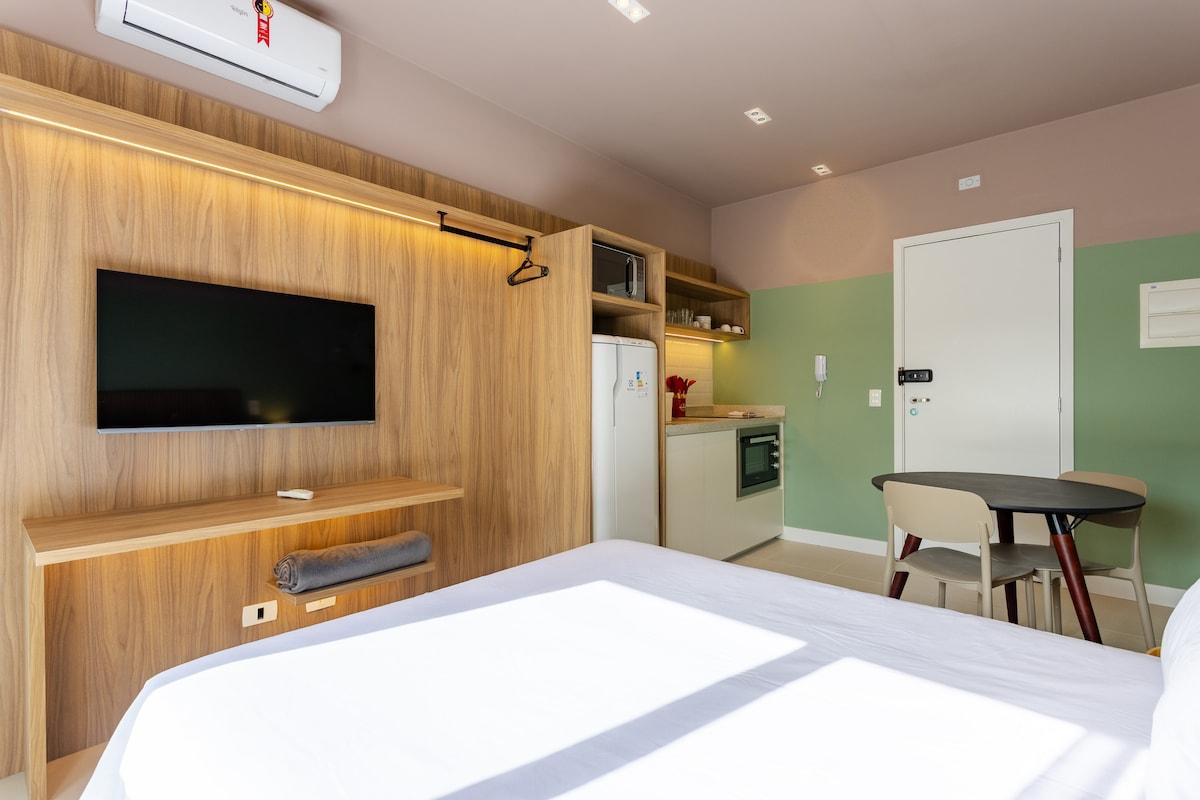 Apartment in Campo Belo with Pool and Gym
