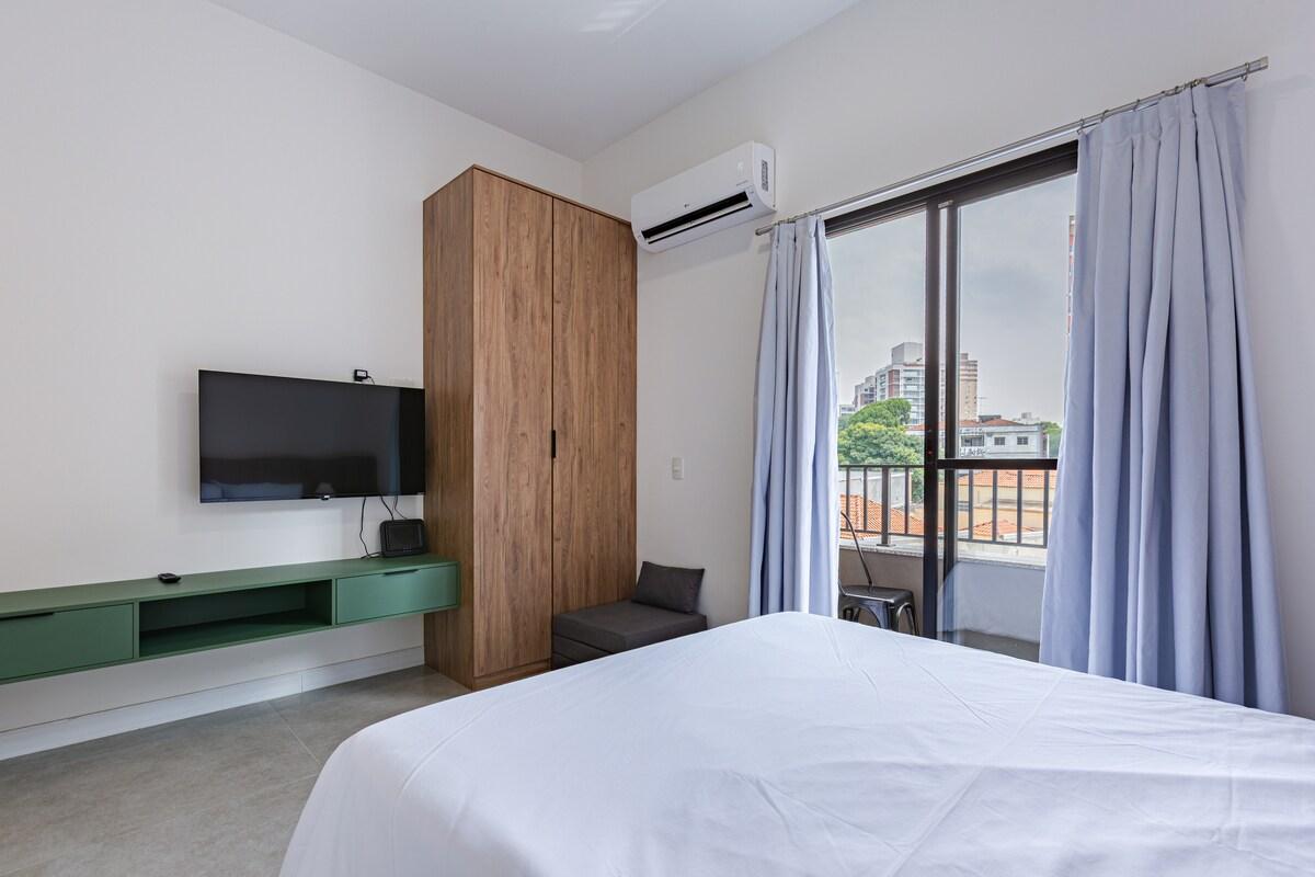 Studio Novo com Academia na Vila Mariana