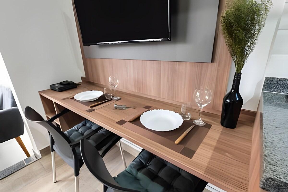Incredible flat in Brooklin, 250 metres from the metro!