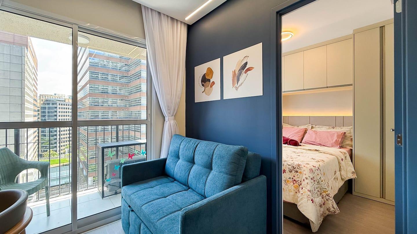 Full apartment in Vila Olímpia! Pool and gym