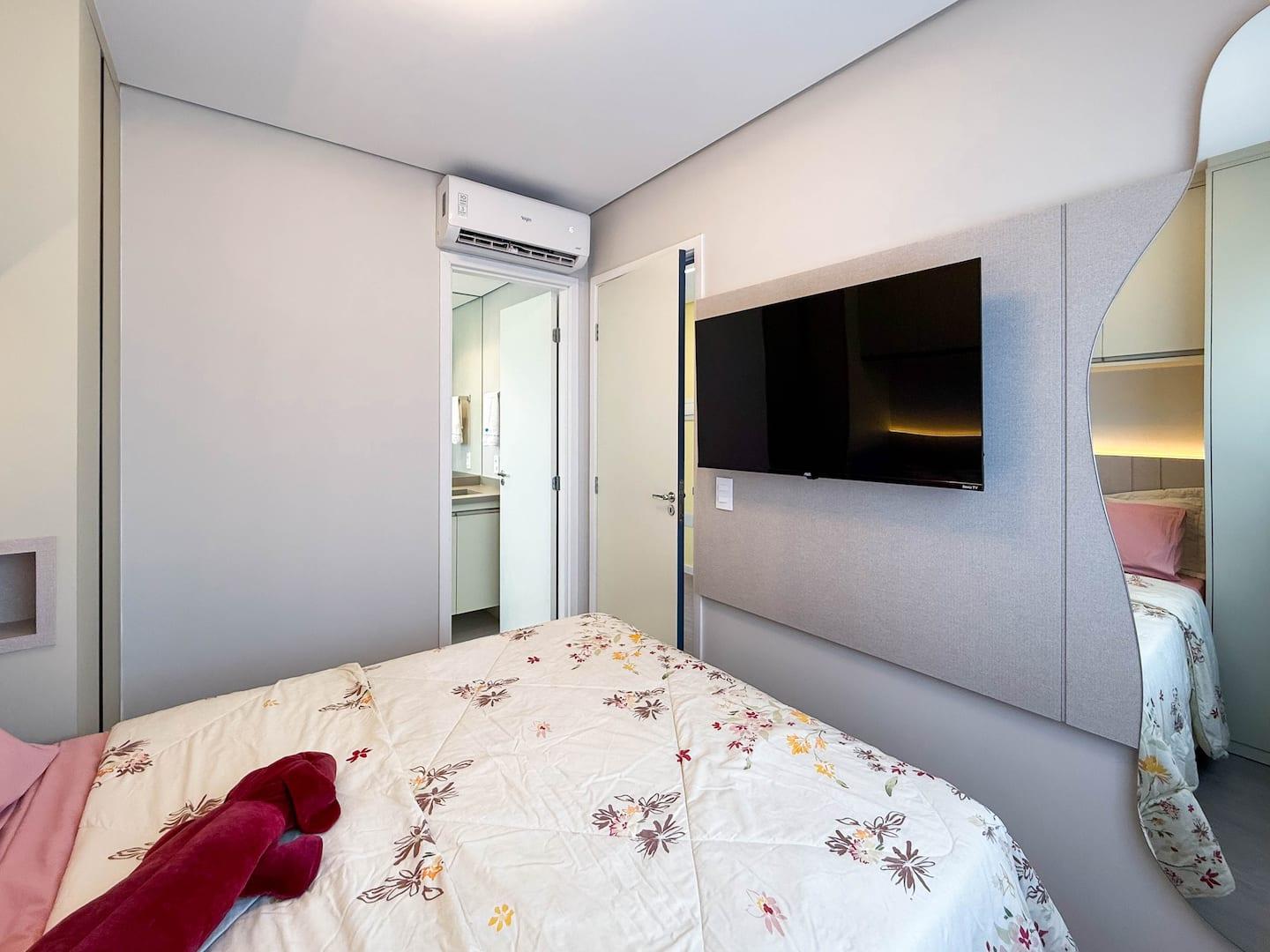 Full apartment in Vila Olímpia! Pool and gym